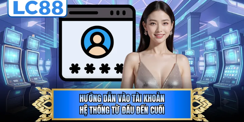 Hướng dẫn vào tài khoản hệ thống từ đầu đến cuối 