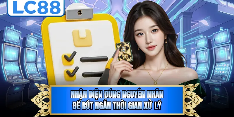 Nhận diện đúng nguyên nhân để rút ngắn thời gian xử lý
